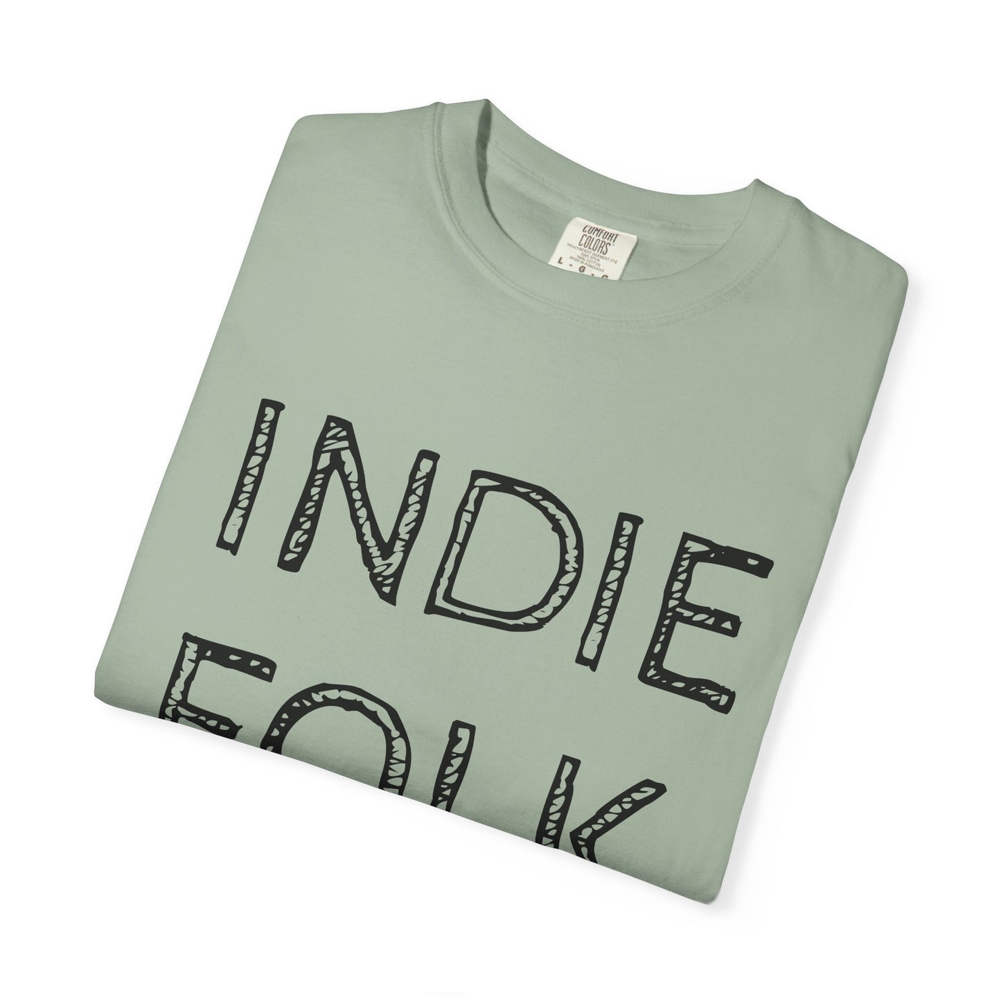 Indie Folk Graphic T-Shirt — Vintage Hand-Drawn Band Tee