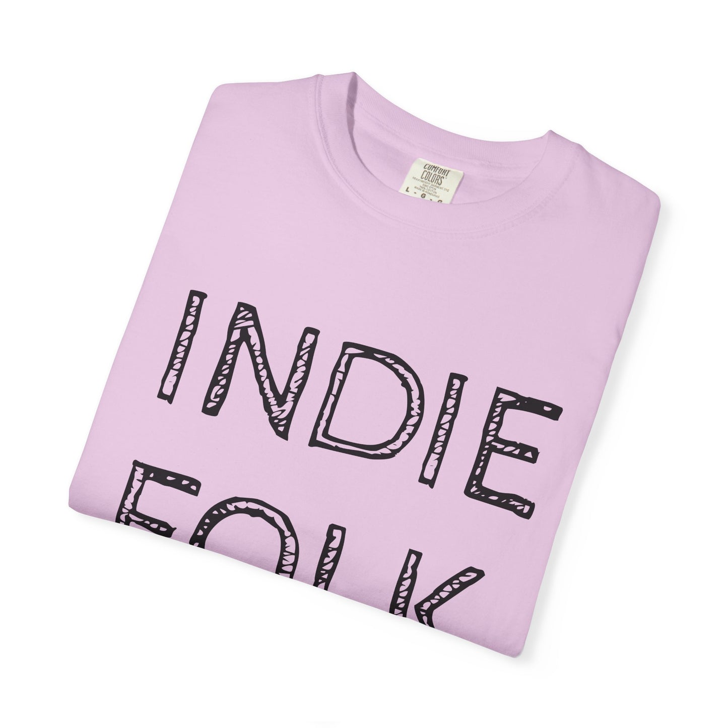 Indie Folk Graphic T-Shirt — Vintage Hand-Drawn Band Tee
