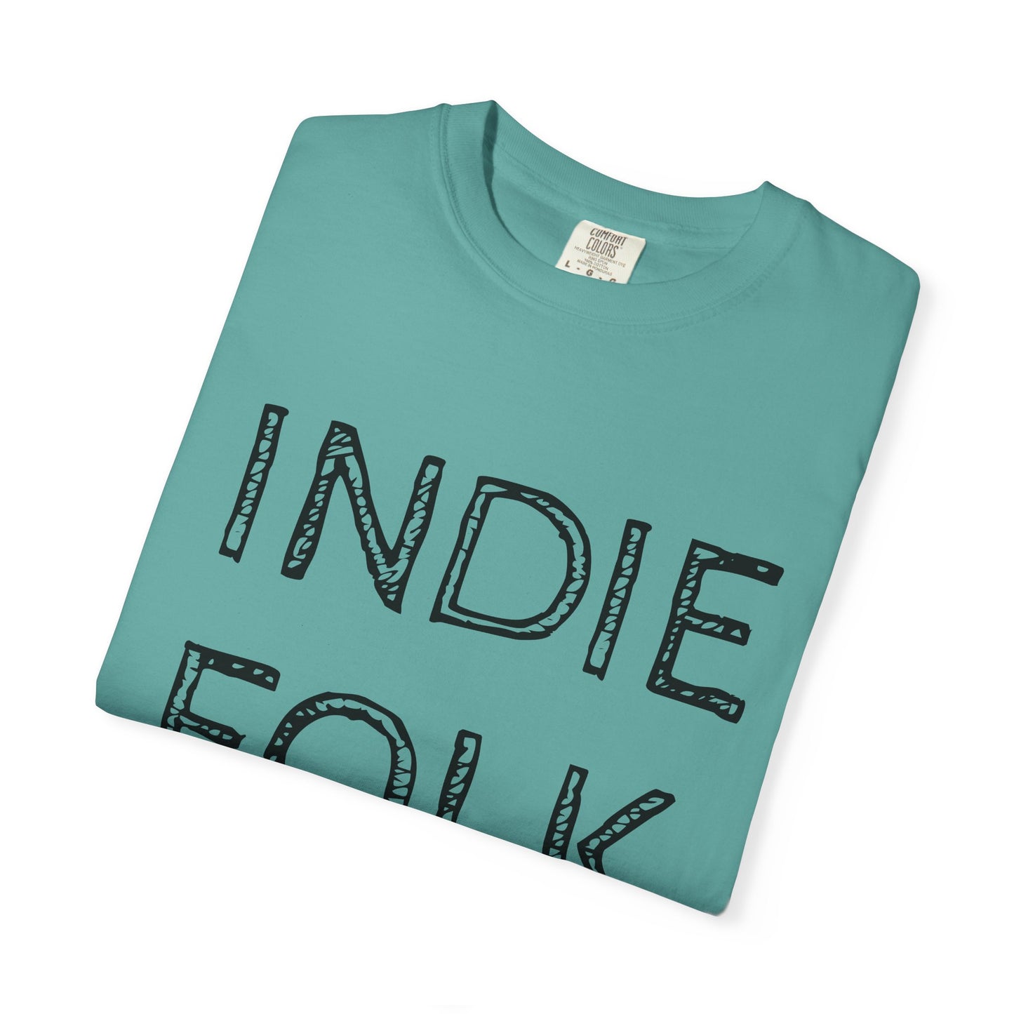 Indie Folk Graphic T-Shirt — Vintage Hand-Drawn Band Tee